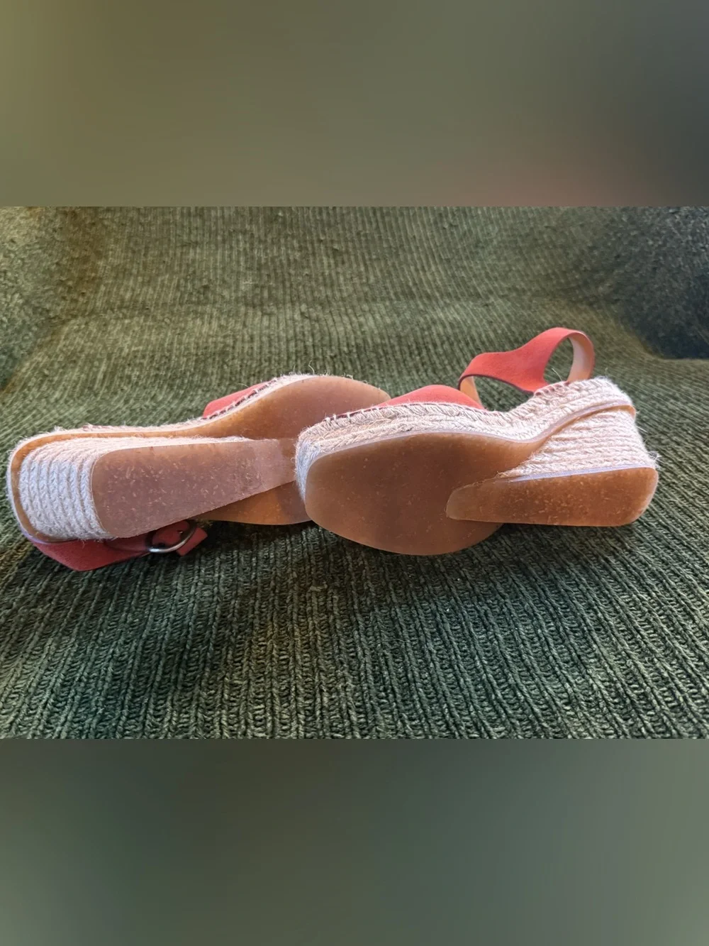 rag & bone Coral Suede Espadrille Wedge Sandals
